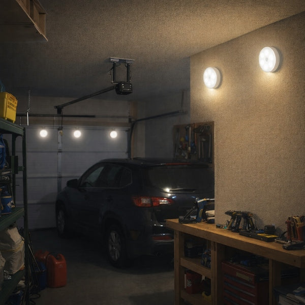 Lámpara LED inteligente con sensor de movimiento | LUMISIGN